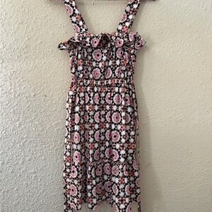 kate spade Floral Midi Dress - Pink and Brown